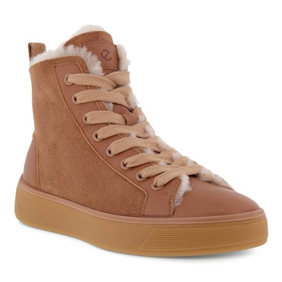 ECCO Women's Street Tray Lace Ankle Boot - Picture 1 of 11